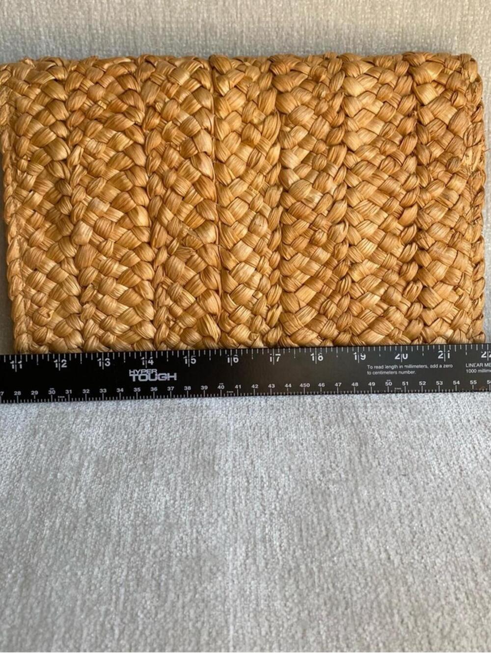 Woven Envelope Clutch Bag - Picture 3 of 5